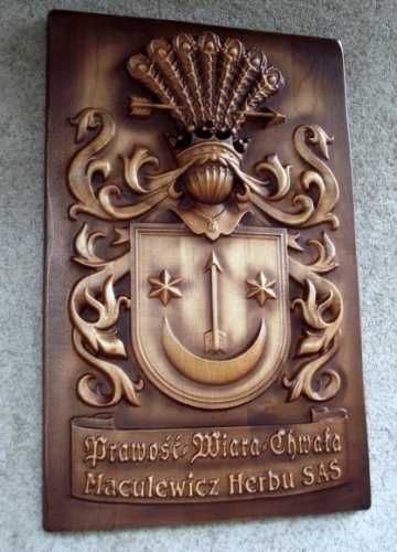 Rzeźbienie w drewnie Płaskorzeźba Lubicz Sas Jastrzębiec Ost Wieczerza