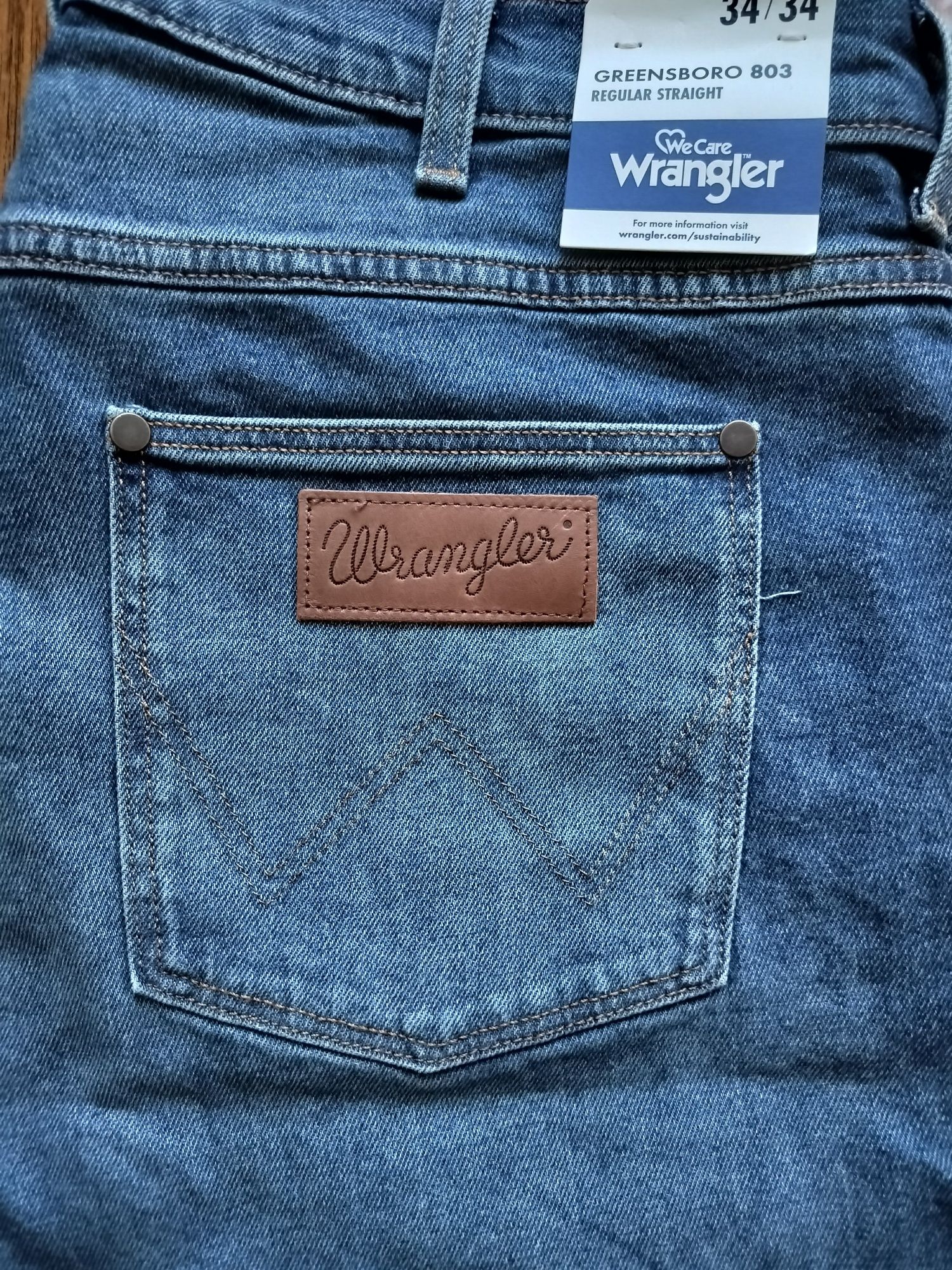 Джинси, чоловічі джинси Wrangler