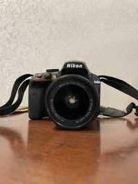 Nikon d3400 + AF-P 18-55mm хоррший стан