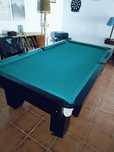 Mesa snooker bilhar completa praticamente nova