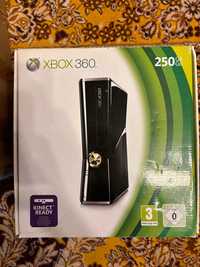 Xbox 360 Slim + Kinect + 4 pady + gry