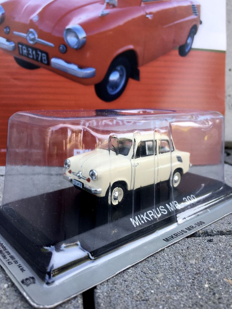 Czasopismo-MIKRUS MR-300 #111-auta PRL,model,autka,kolekcja,deagostini