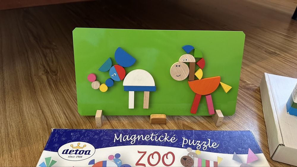 Набор Colorit, раскраска Цветным Песком. Магнитные Пазлы из Чехии