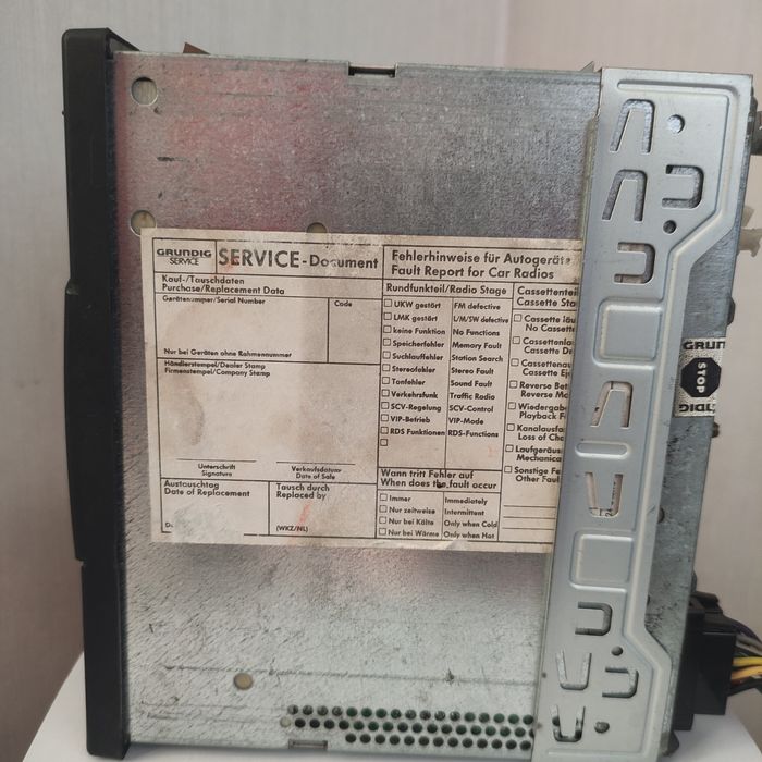 Автомагнитола Grnding Германия, оригинал
