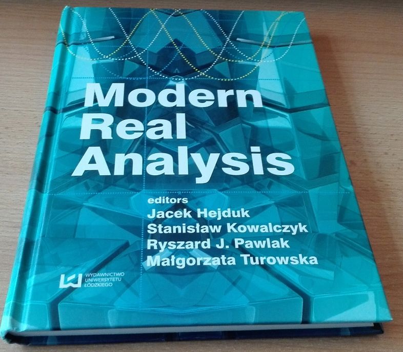 Modern real analysis / Hejduk Kowalczyk Pawlak