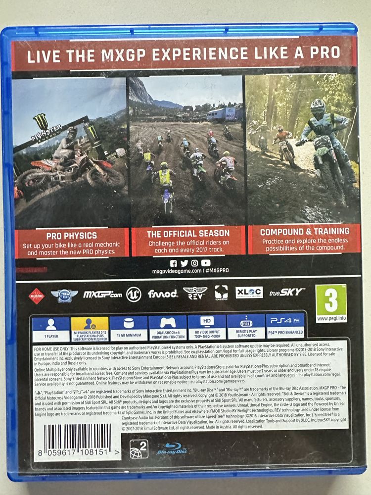 Gra PS4 MXGP Pro