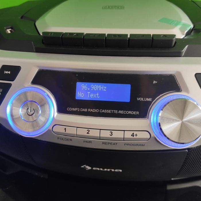 Бумбокс Auna Roadie CD плеер кассетное радио DAB/DAB+ FM Bluetooth