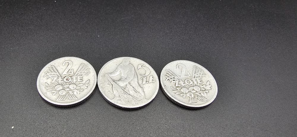 Monety PRL 1949 - 1974 20 album 1 2 groszy 5 jagody 10 rybak  zł