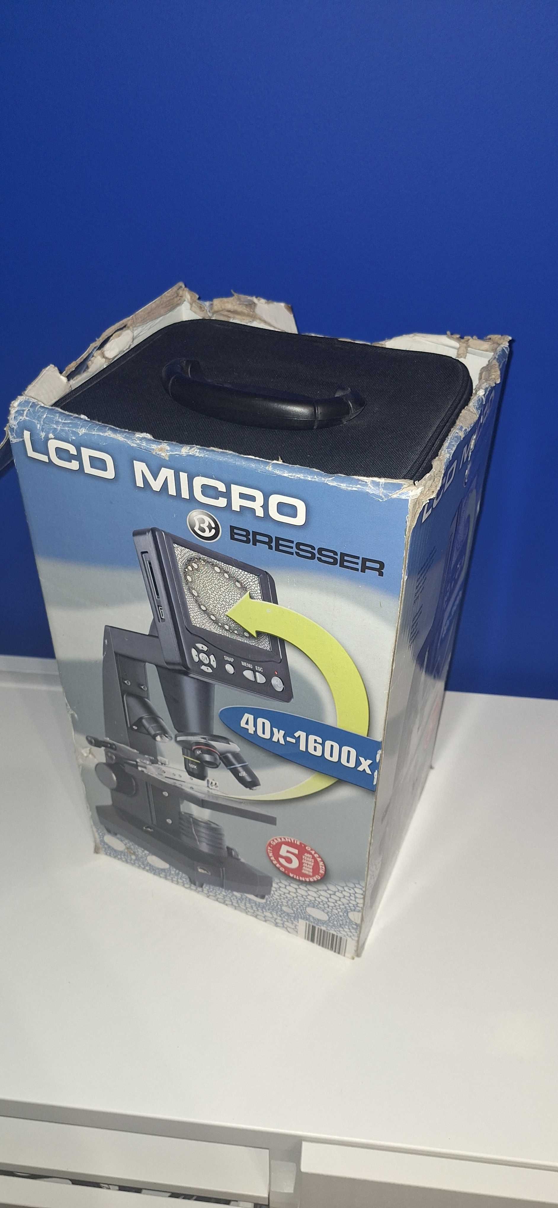 Mikroskop BRESSER cyfrowy LCD 3,5, 40x-1000x