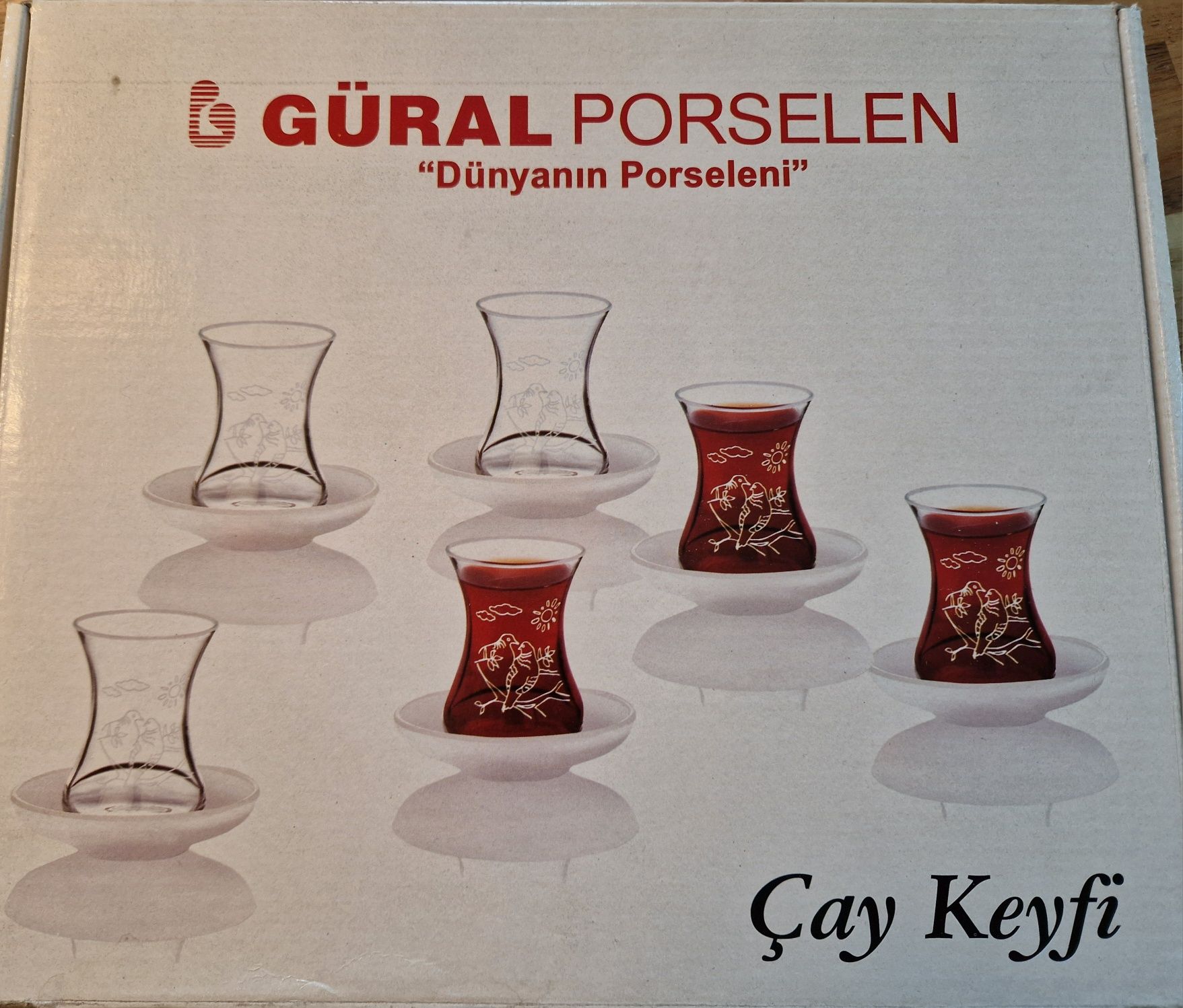 Tureckie szklanki do herbaty