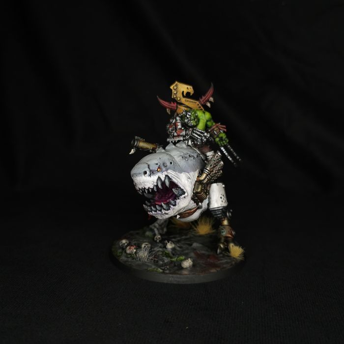 Warhammer 40000 orks Mozrog Skragbad Pomalowany i Polakierowany
