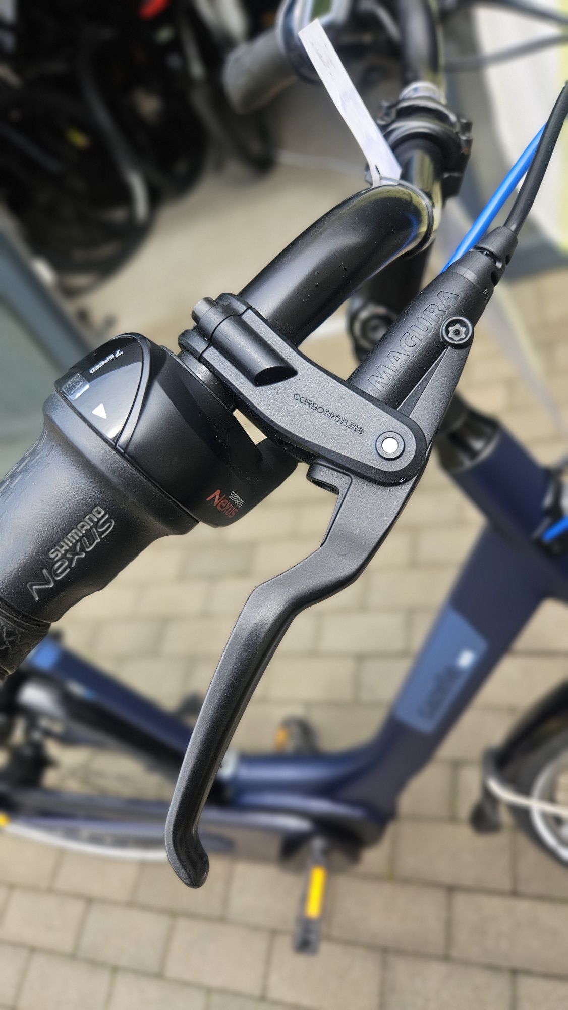 Rower elektryczny miejski Gazelle Paris roz. 57cm Bosch (451)