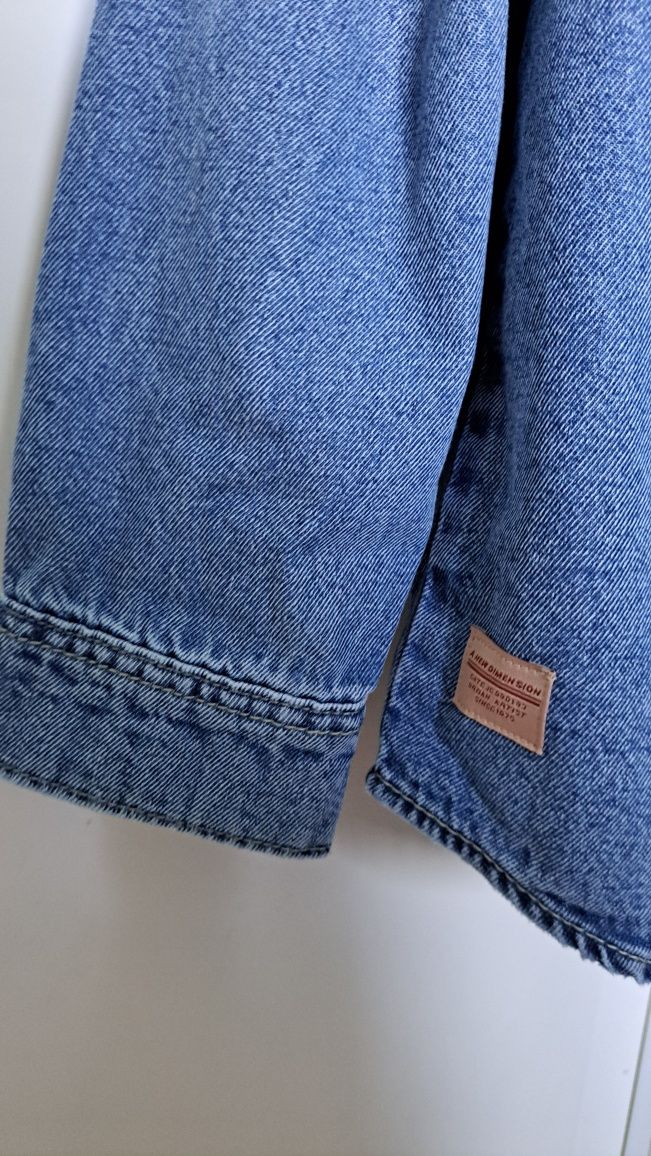 Zara kurtka bluza jeansowa 140 nowa z metką