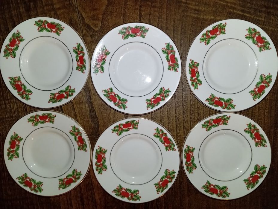 Serviço Café Natal Vintage