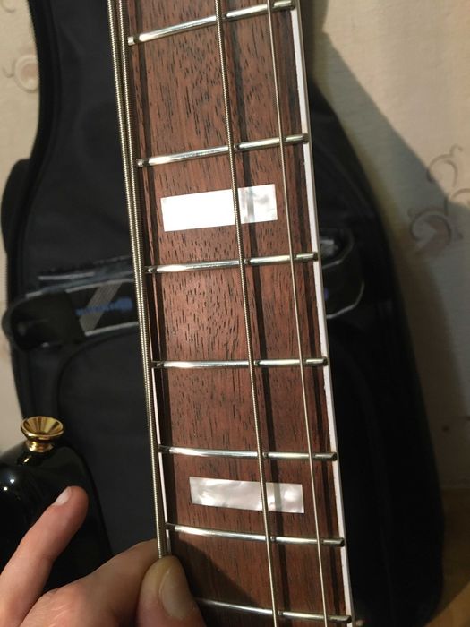 Squier 40th Anniversary Precision Bass Gold Edition BLK jak nowy