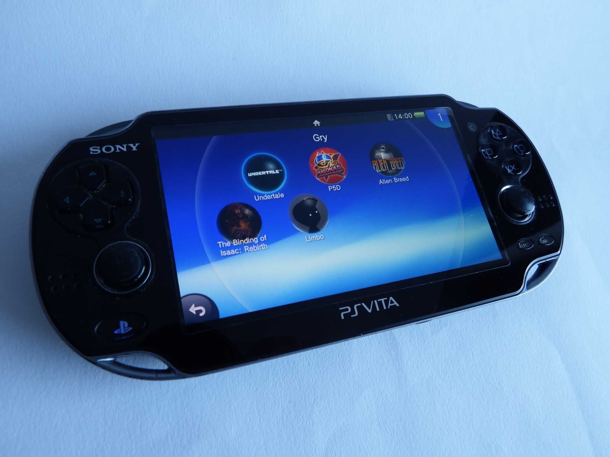 SONY PS VITA przerobiona RETRO kombajn PS Vita OLED 8GB karta