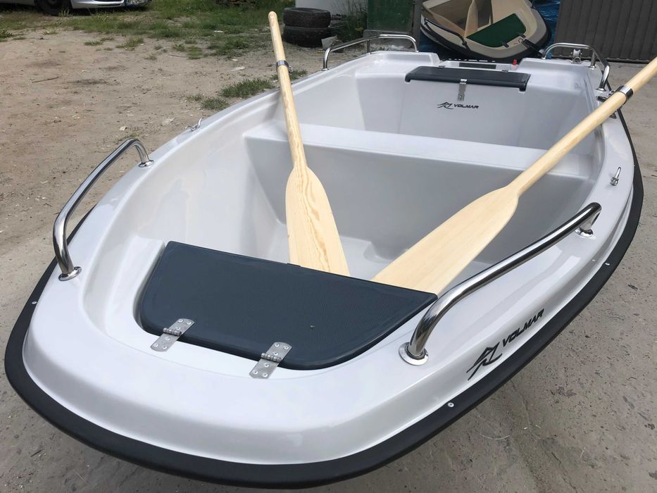Łódź motorowa Łódka wędkarska wiosłowa WYDRA 300 Dwupłaszczowa RATY