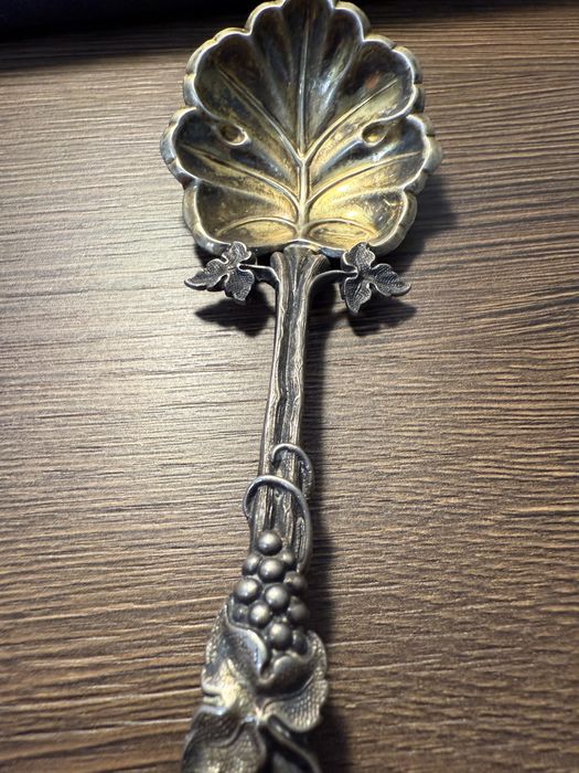 Lyzka, probnik do wina? Srebro 12 łut