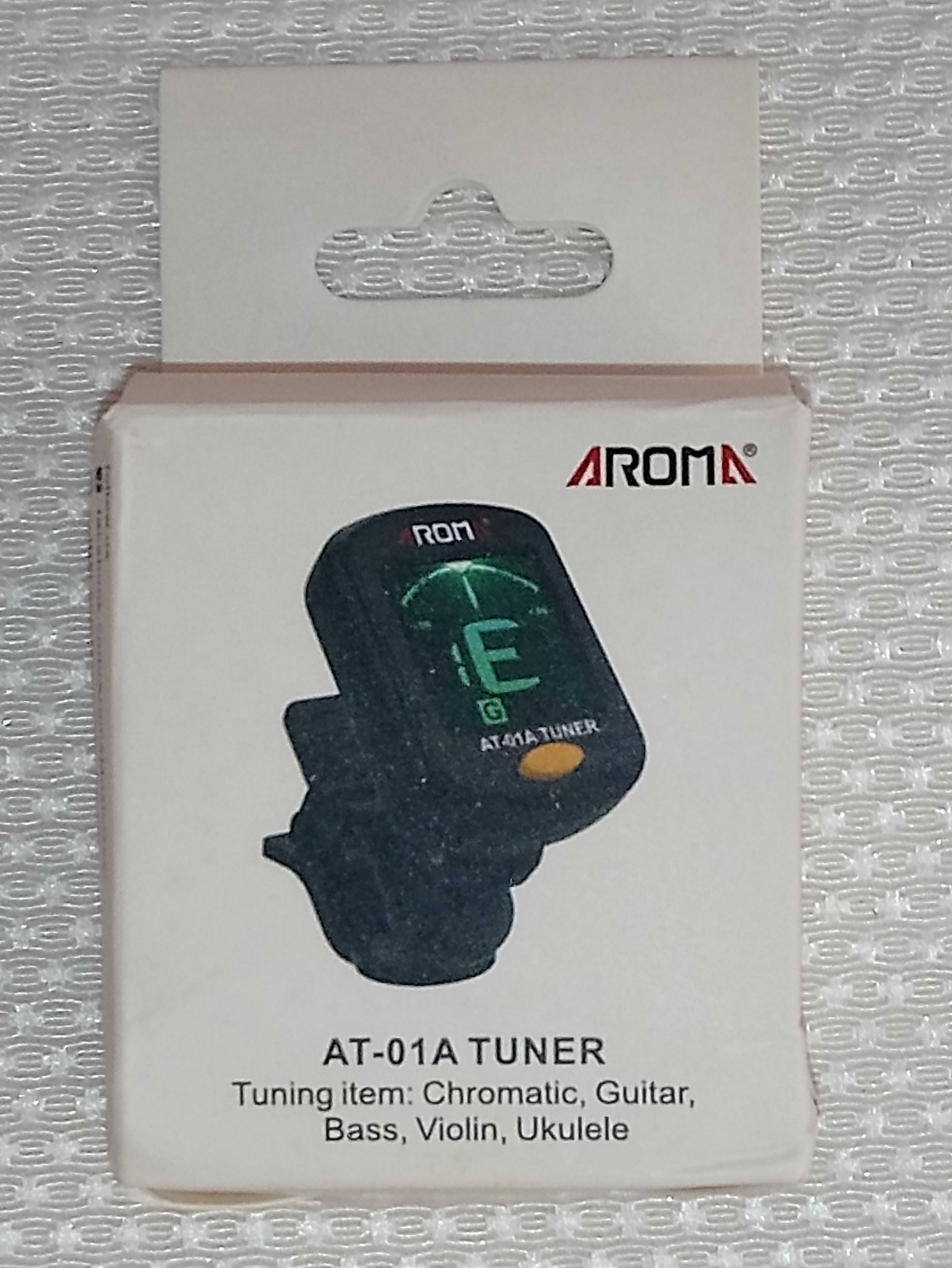 Гитарный тюнер Aroma AT-01A