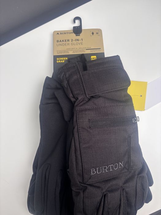 Rękawice burton dwa w jednym