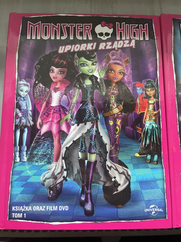 Monster High TOM 1,2,3 DVD