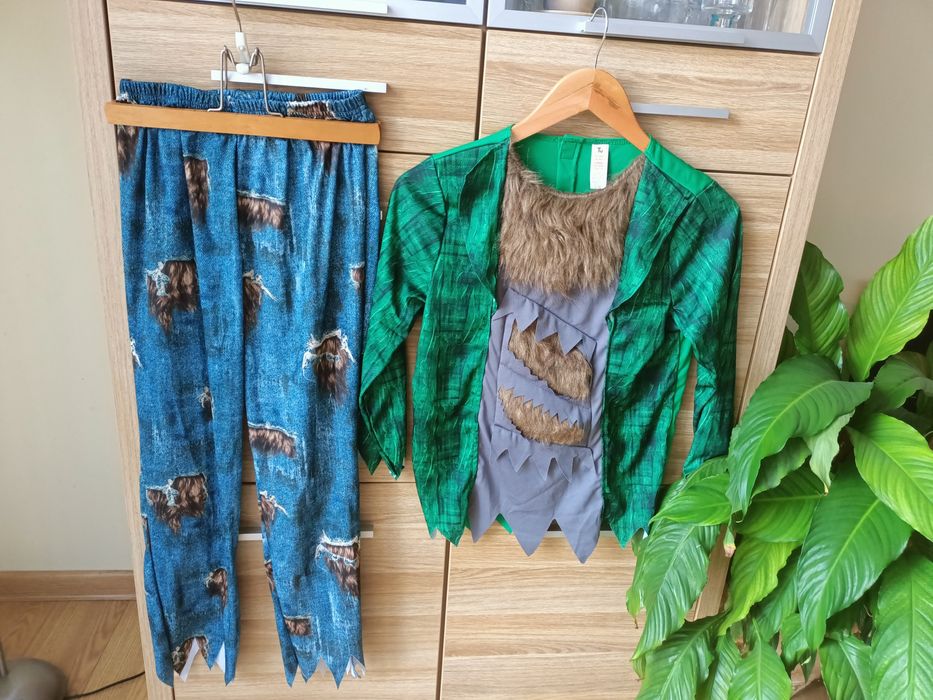 Strój kostium przebranie wilkołak