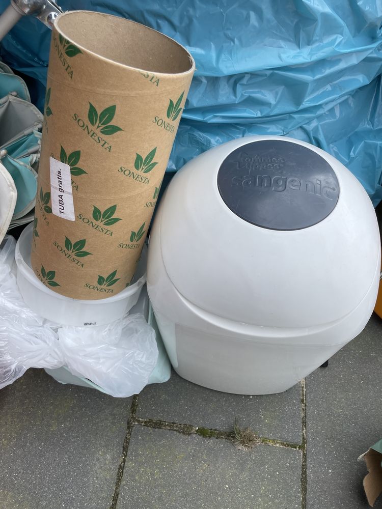 Tommee Tippee sangenic kosz na smieci 3 wkłady dozownik folia