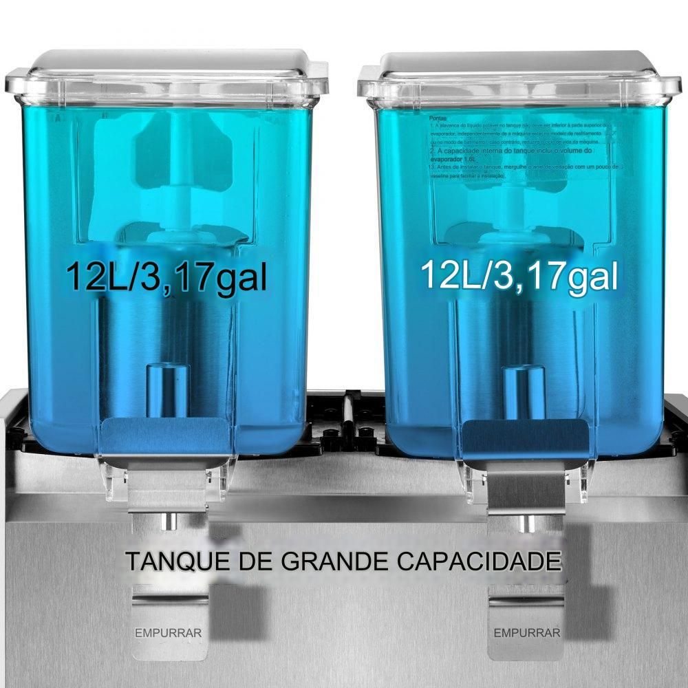 Dispensador de Bebidas Refrigeradas 12x2L