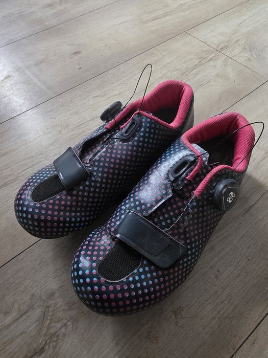 Buty szosowe damskie SHIMANO SH-RP501W RP5 różowy-granatowy r.36