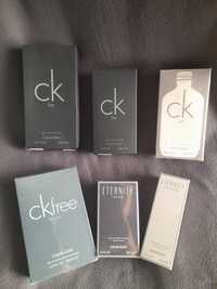 Vários Perfumes Calvin Klein: Be, All, Free e Eternity