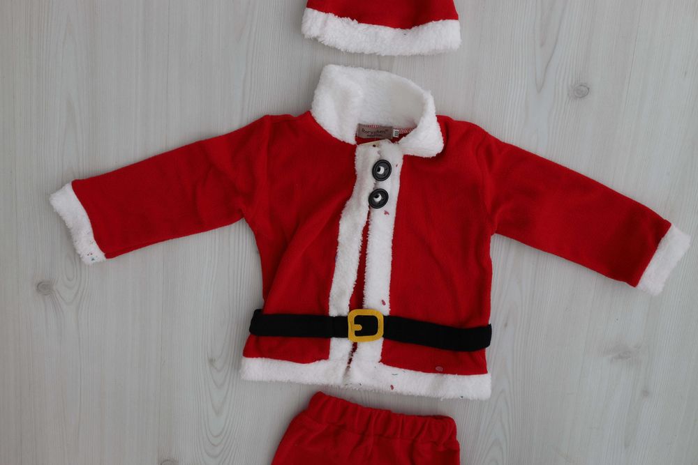 Disfarce Pai Natal, 1-2 anos, NOVO!