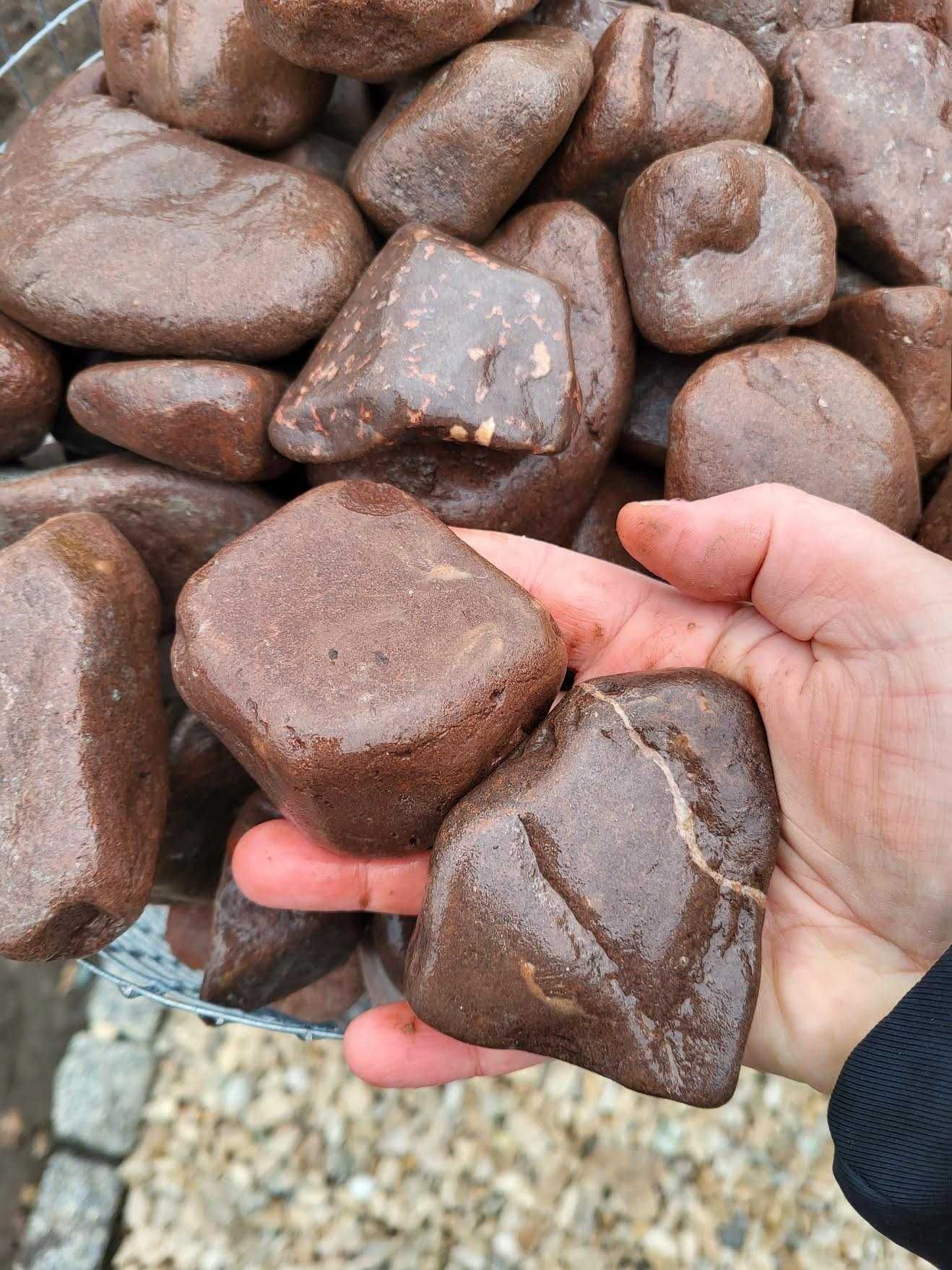 Kamień Otoczak RED ANTICO DREAM  Kamienie ogrodowe dekoracyjne ozdobne