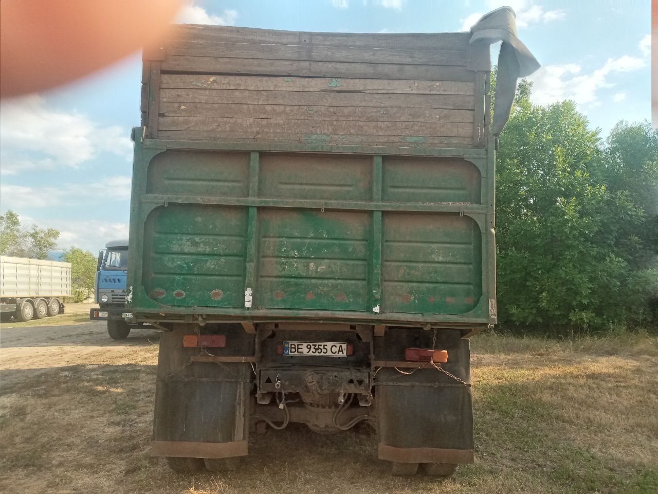 Камаз в рабочем состоянии
