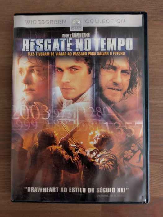 DVD " Resgate no Tempo "  2003 (Como Novo)