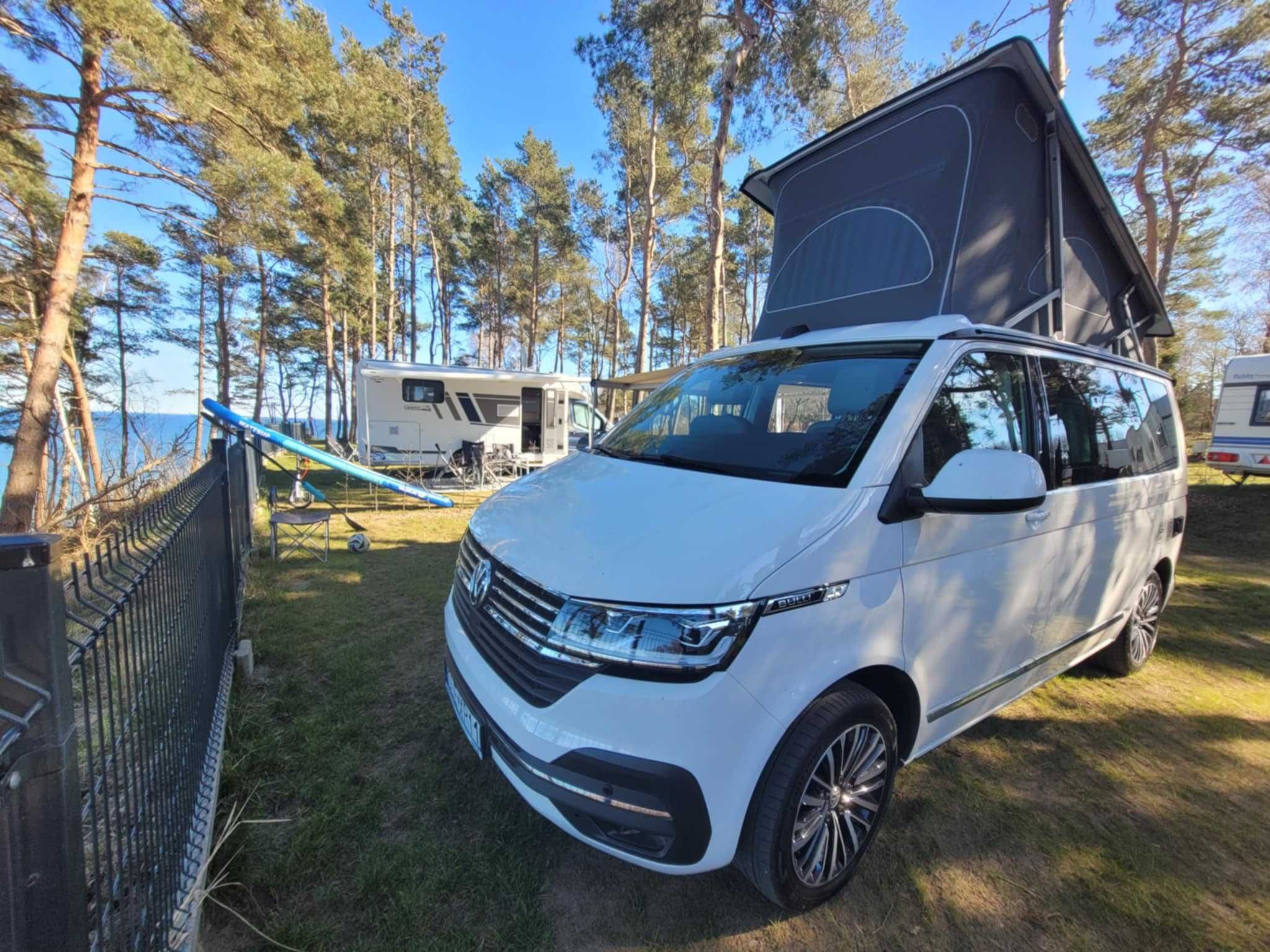 Wypożyczalnia kamperów - 4 osobowy -  VW California #Lębork #pomorskie