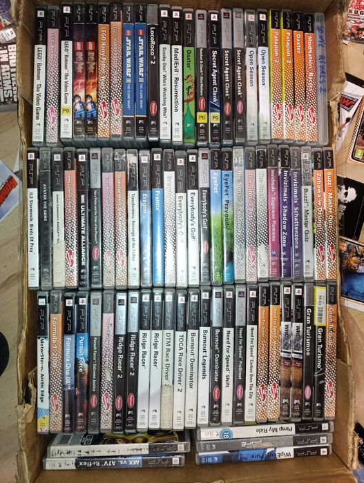 Kolekcja gier na PsP, PlayStation Portable