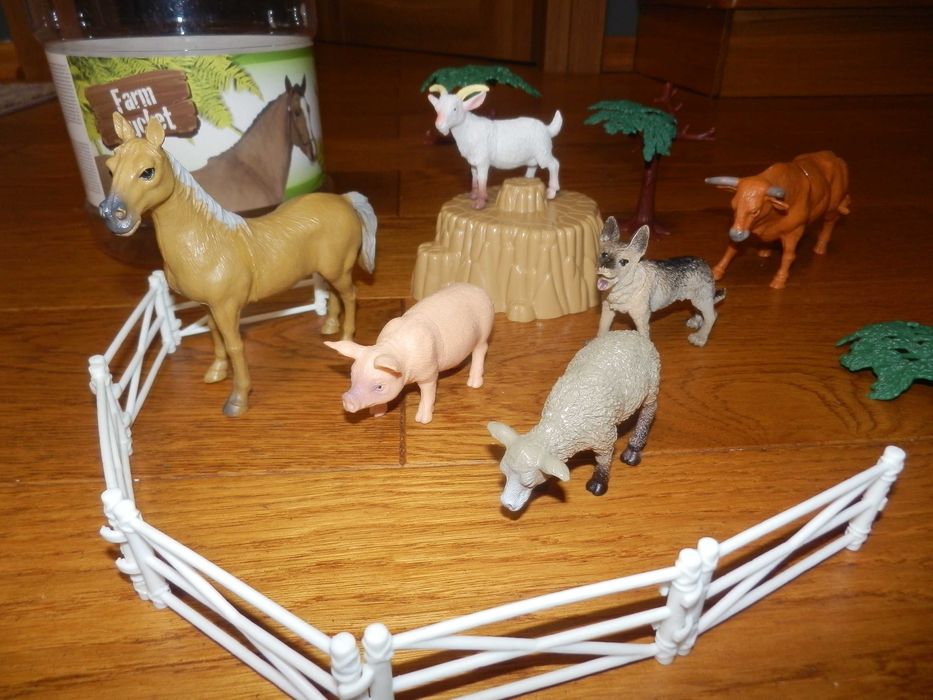 Farma figurki zwierząt