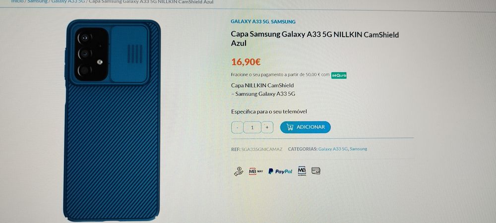 Capa Samsung Galaxy A33 5G