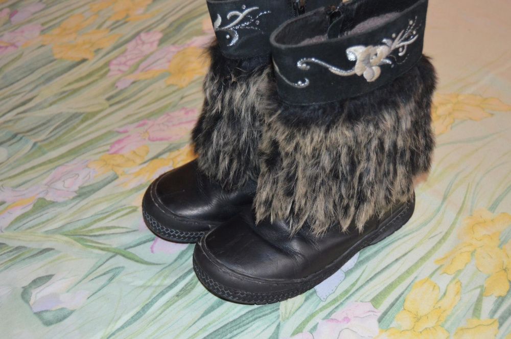 Классные зимние сапоги сапожки чоботи 30 размер