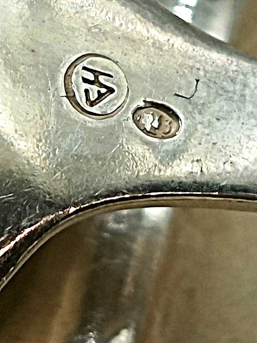 Sztućce srebrne 830 komplet 4 os. Fraget