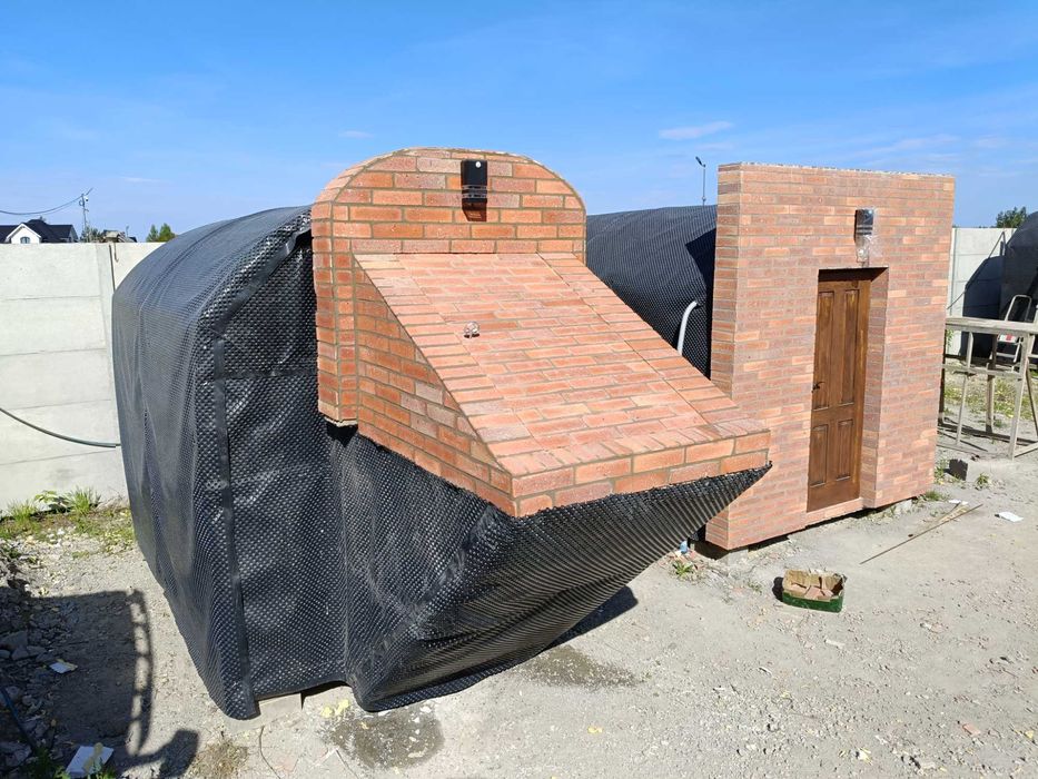 schron , piwniczka betonowa , ziemianka , piwnica , sauna ogrodowa