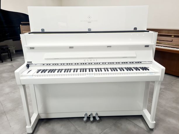 Nowe pianino pianina Kawai K200 biały połysk chrom