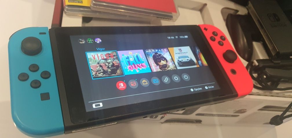 Nintendo switch como nova