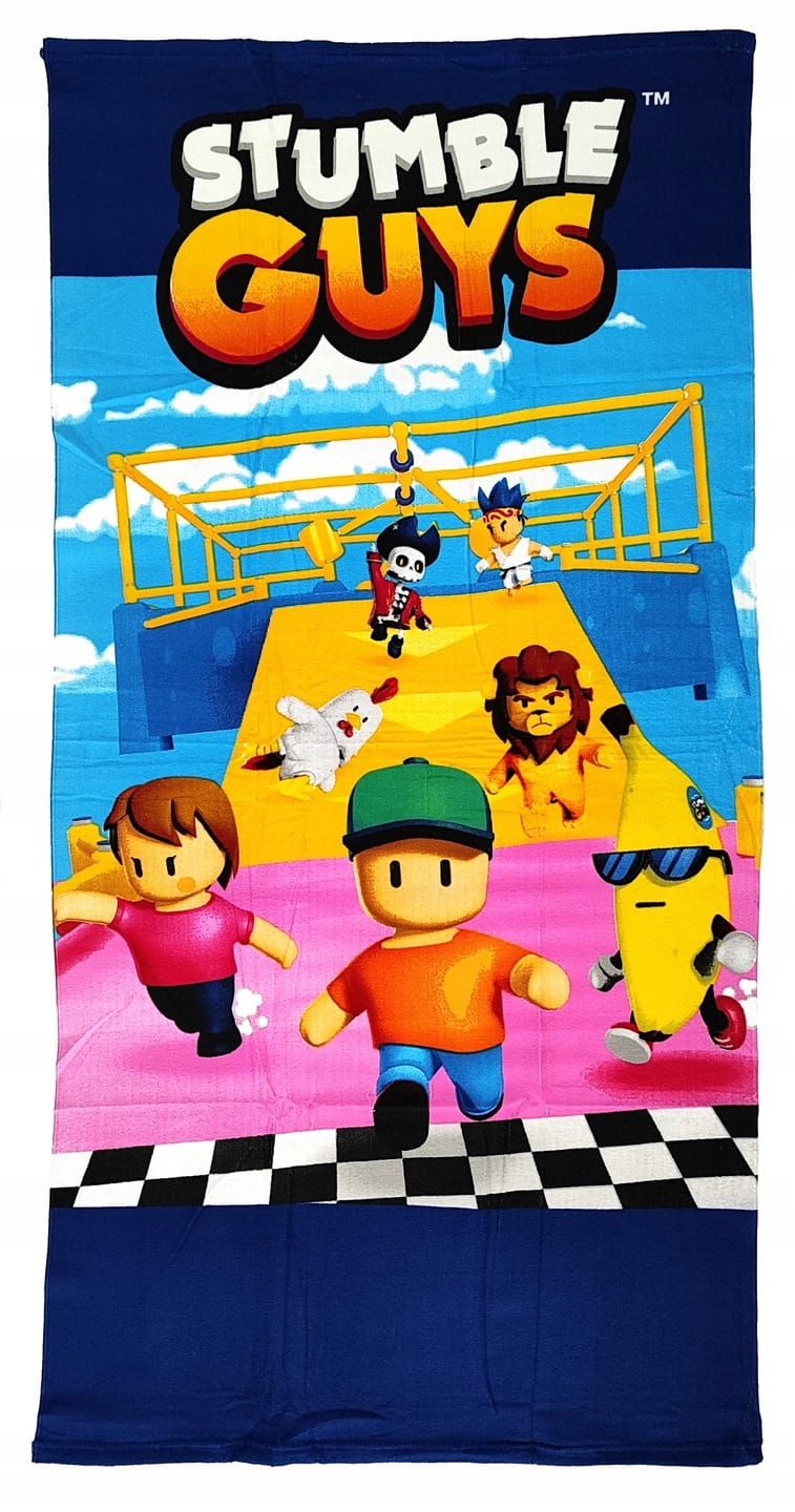 Ręcznik szybkoschnący plażowy Stumble Guys Microfibra 70x140