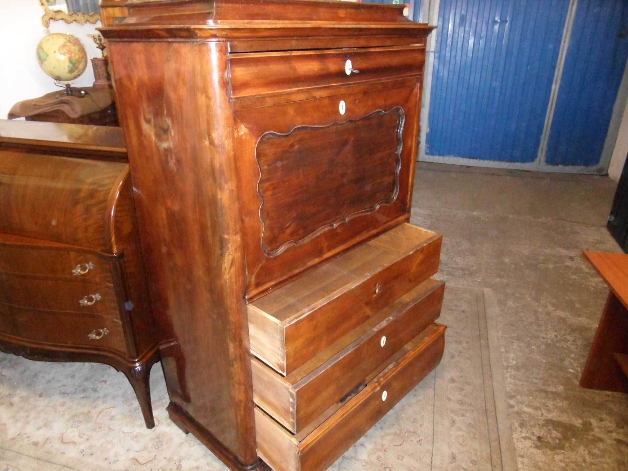 Oryginalna Sekretera Biedermeier Secesja  z Niemiec Obniżka 1100zł