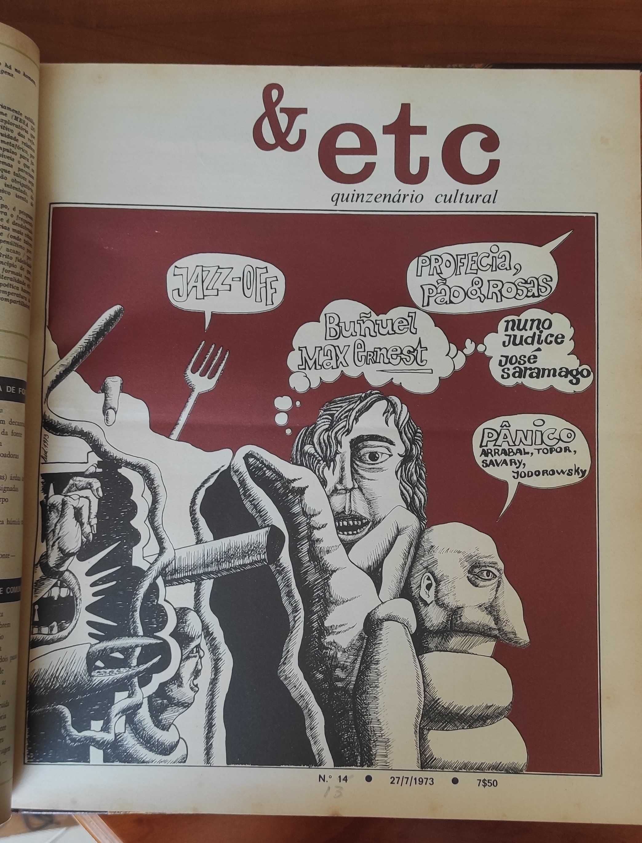 & etc. quinzenário cultural / folheca cultural q.b.