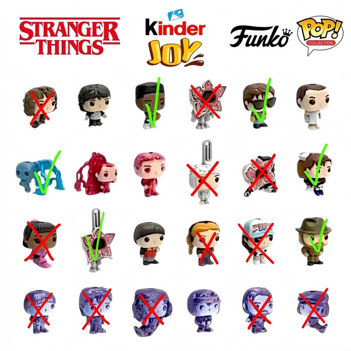 Фігурки Кіндер джой Дивні дива, обмін, продаж