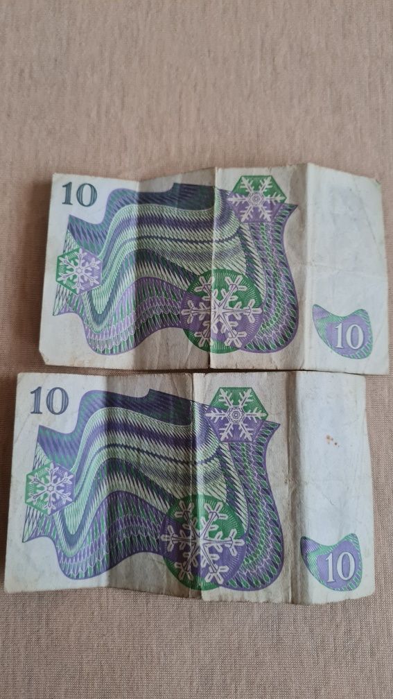 Tio kronor banknoty kolekcjonerskie