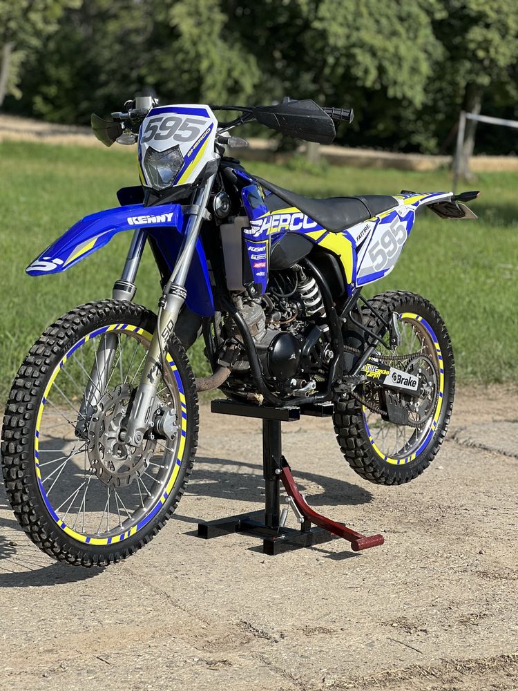 Sherco se sm 50 enduro nie, rieju, derbi yamaha beta