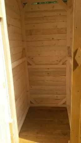Toaleta na budowe Wc Drewniane